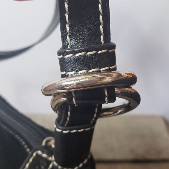 M. LONDON Mini Suede Handbag - Picture 3 of 12